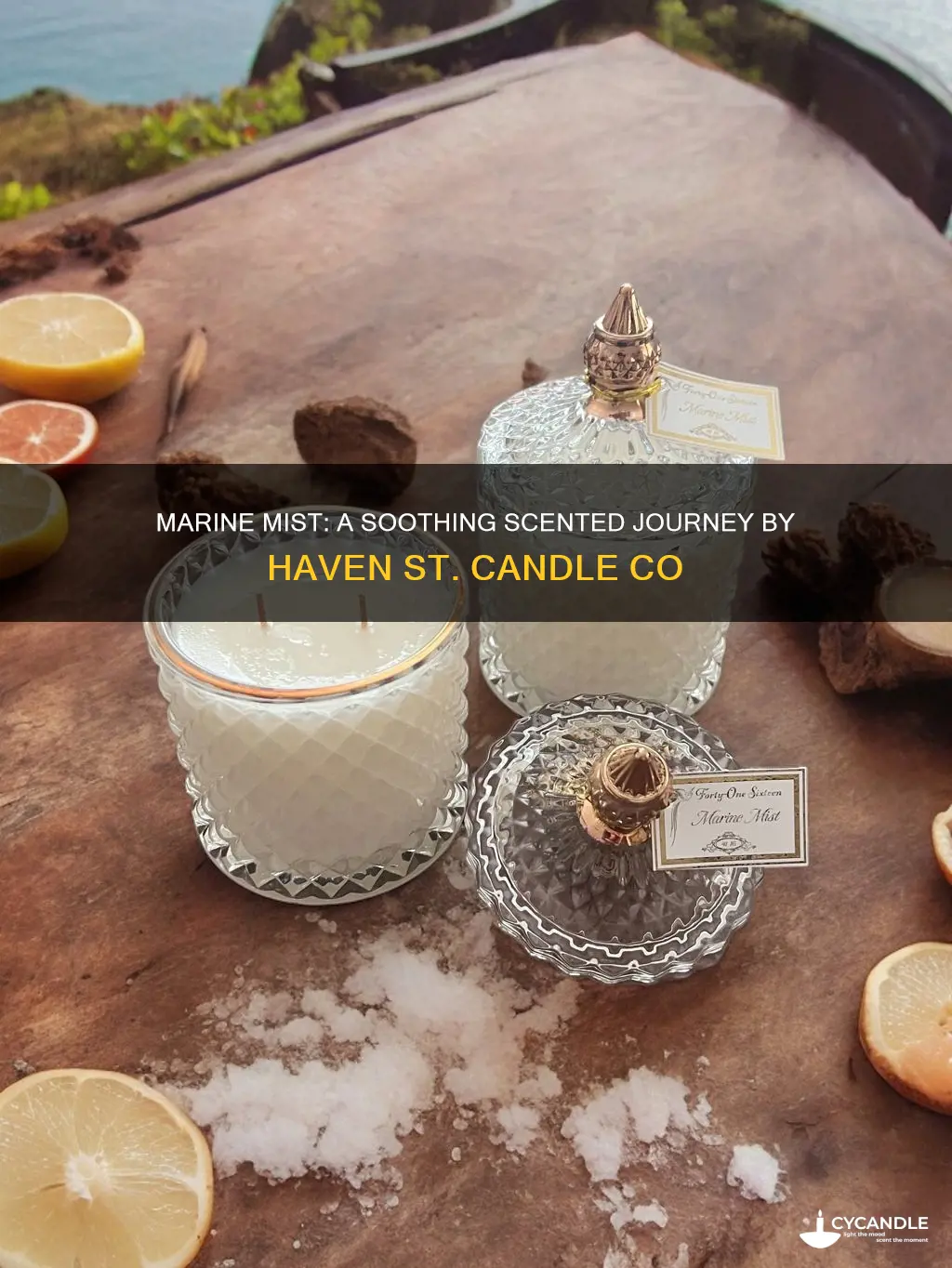haven st candle company marine mist