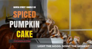 The Warmth of Spiced Pumpkin Cake: Haven Street Candle Co