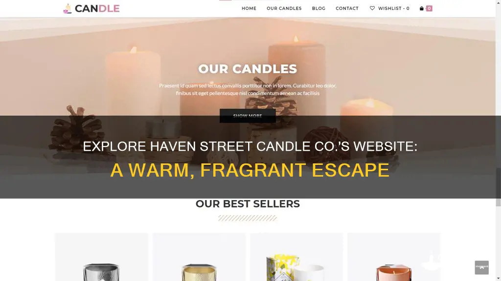 haven street candle co website