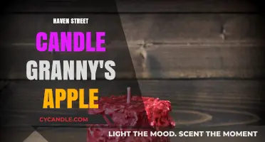 Apple-scented Granny's Haven Street Candle