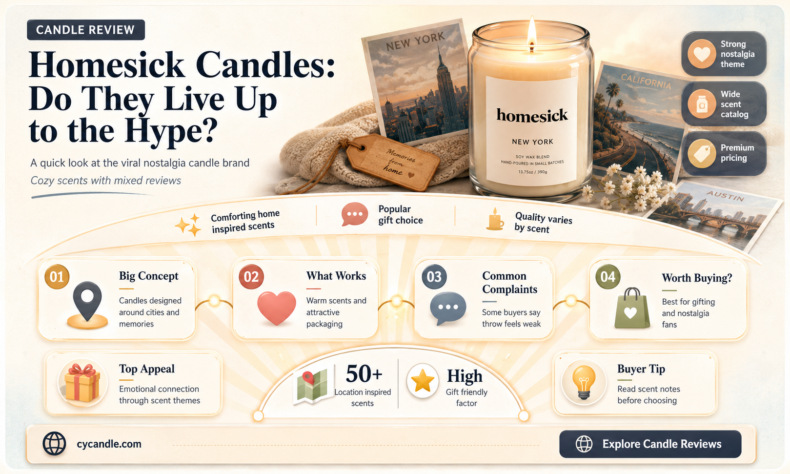 are homesick candles good