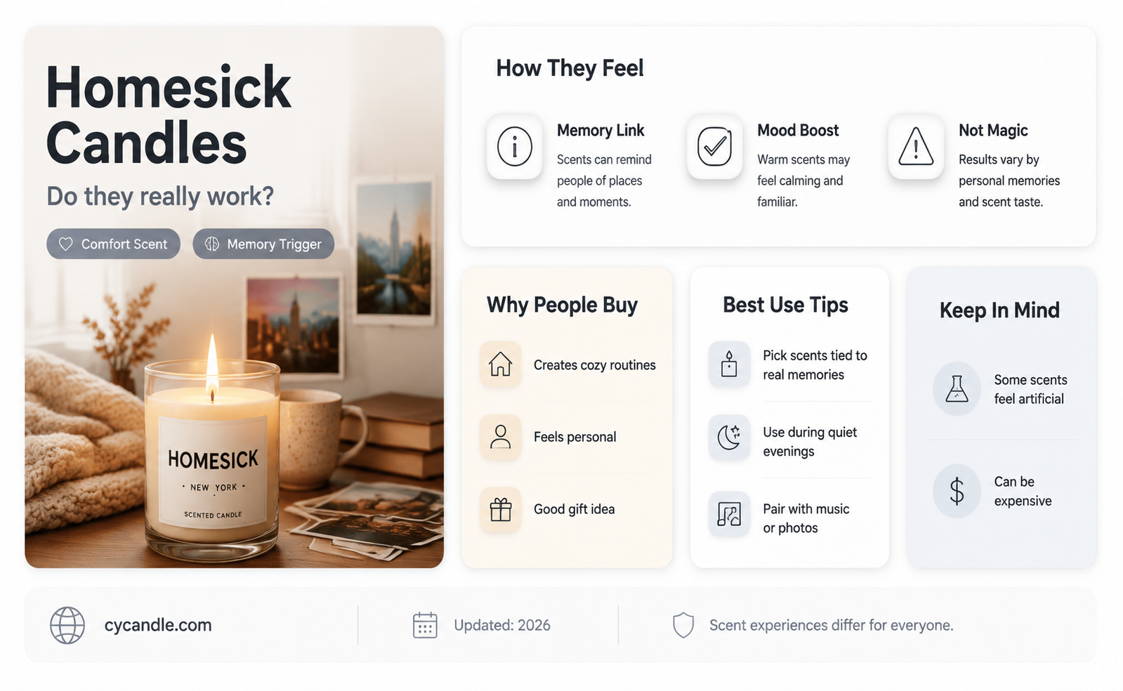 are homesick candles real