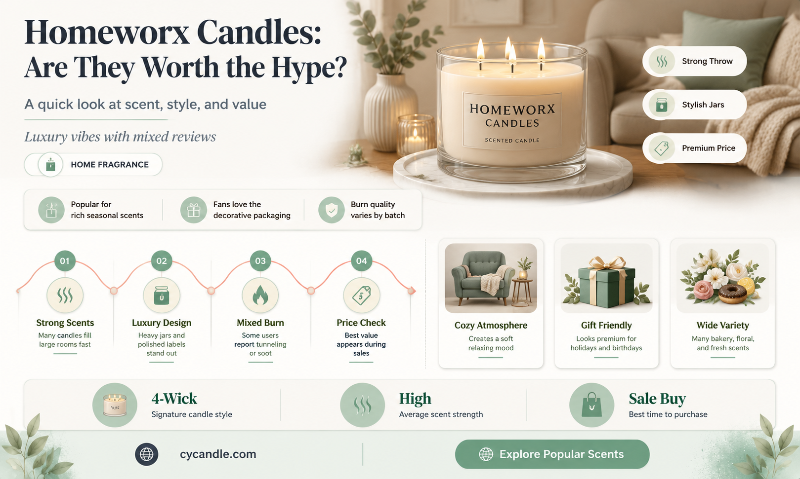 are homeworx candles good