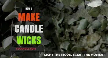 Crafting Perfect Candle Wicks: A Step-by-Step DIY Guide