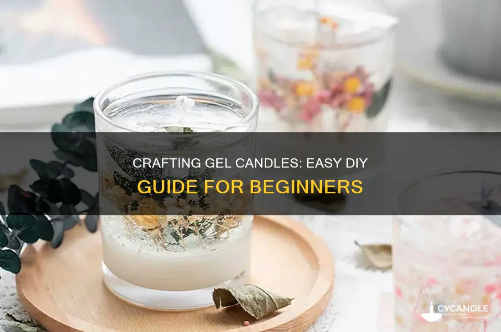 how 2 make gel candles