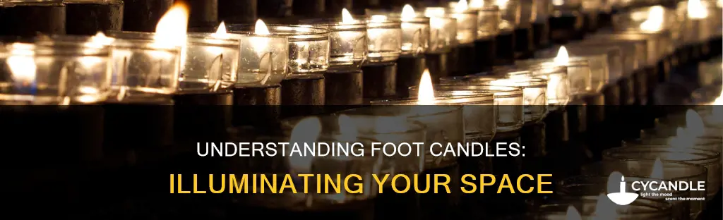 how a foot candle looks