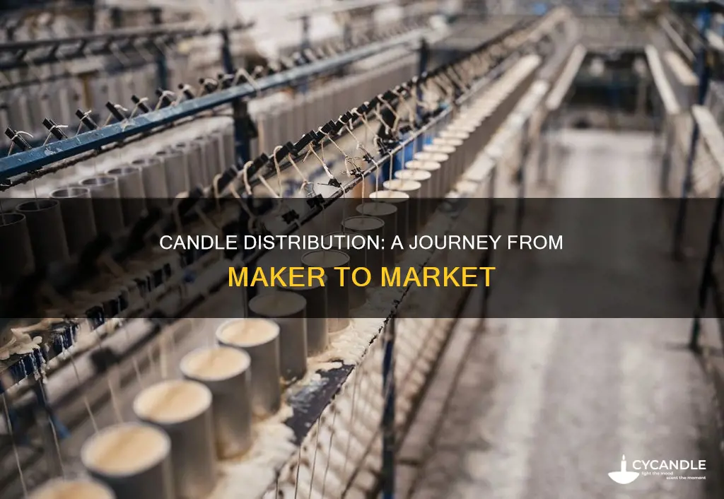 how are candles distributed