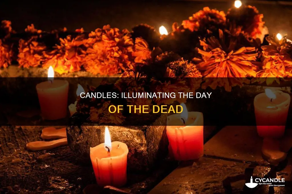 how are candles important in the day of the dead