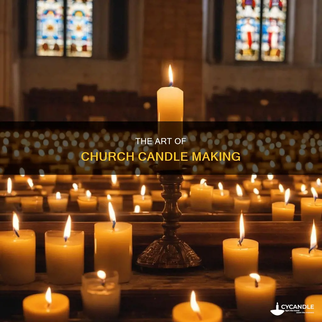 how are church candles made