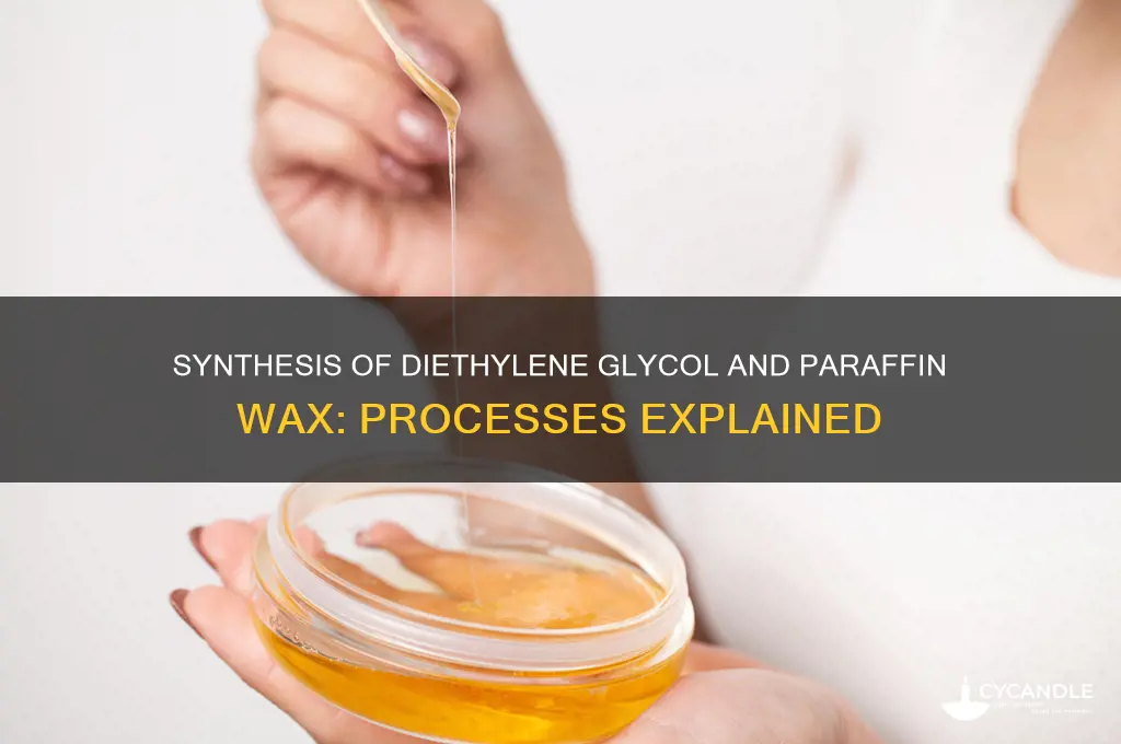 how are diethylene glycol and paraffin wax synthesized