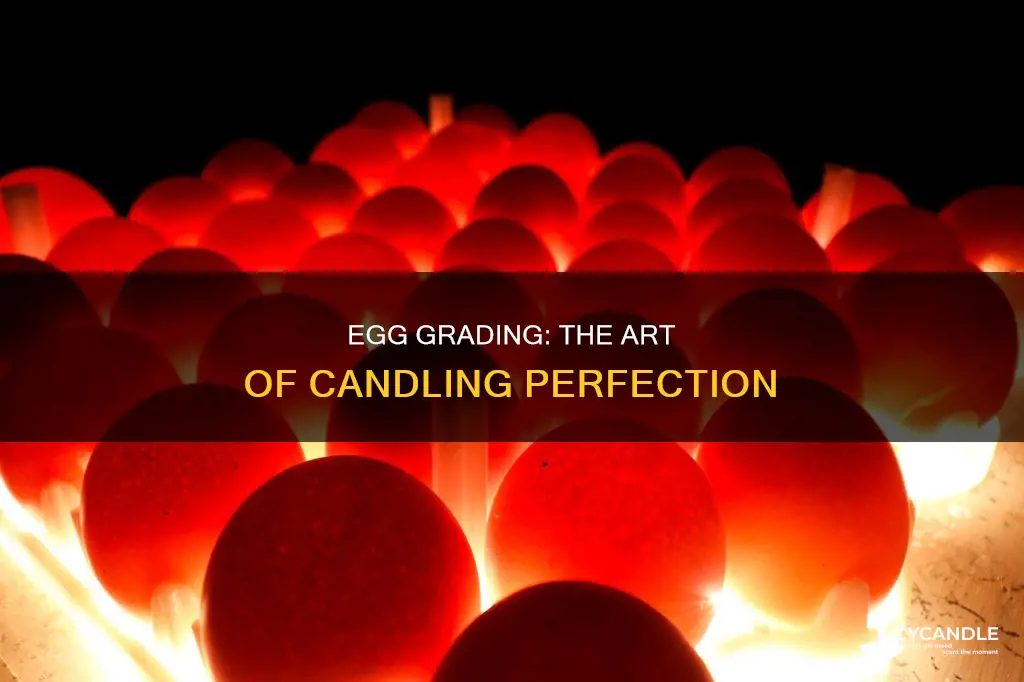 how are grades for eggs determined candling