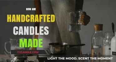 Crafting Candles: Handmade, Step-by-Step Process