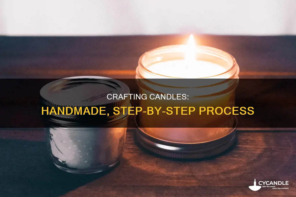 how are handcrafted candles made