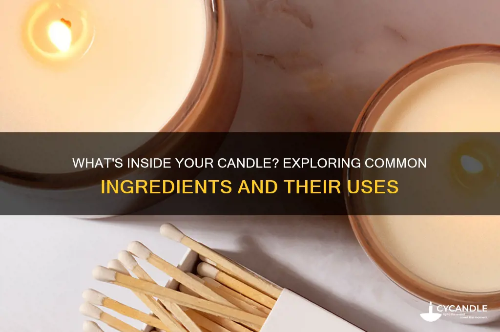 how are ingredients do they put in candles