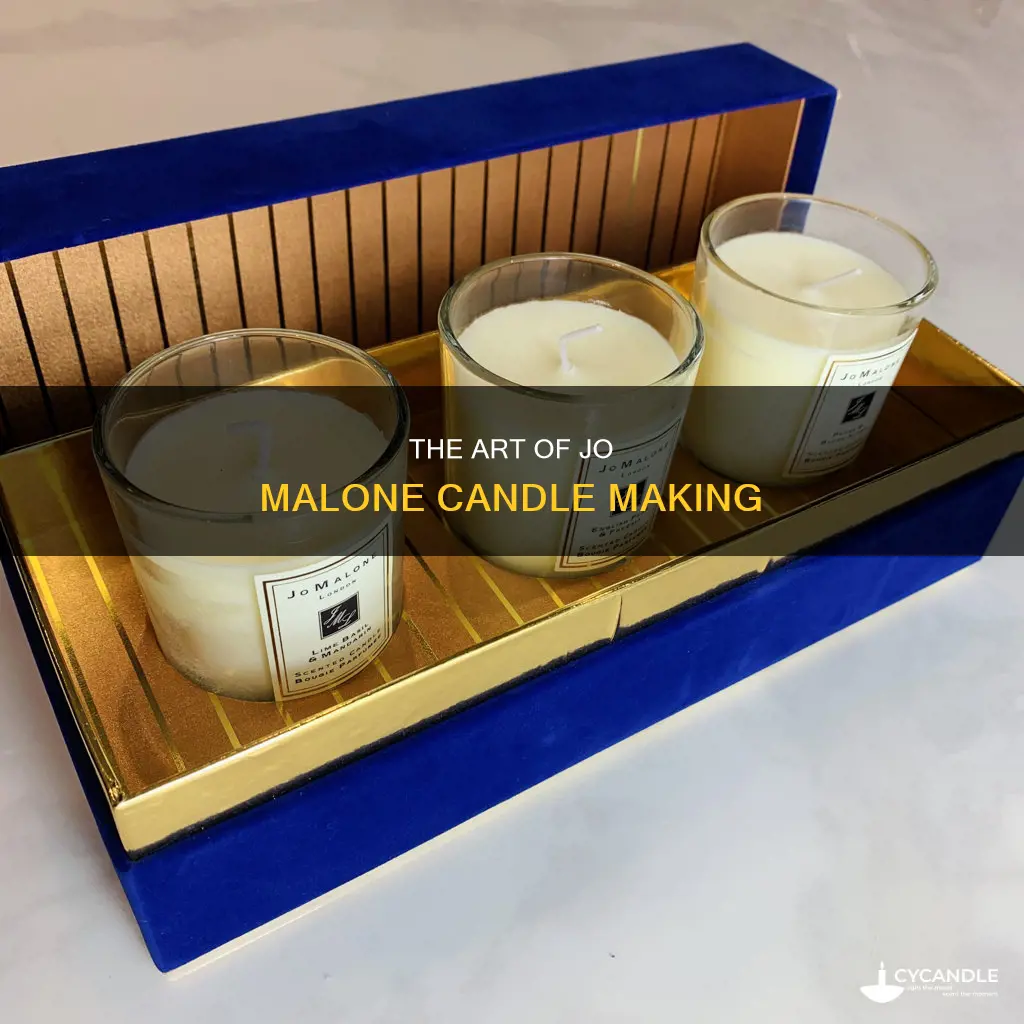 how are jo malone candles made