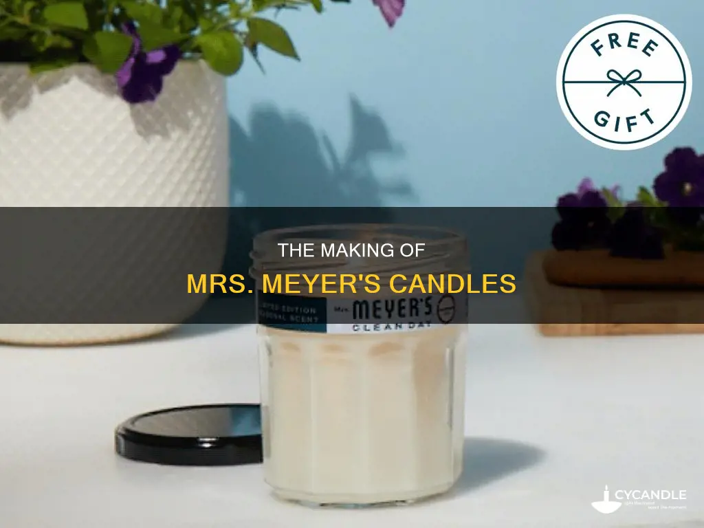 how are mrs meyers candles made