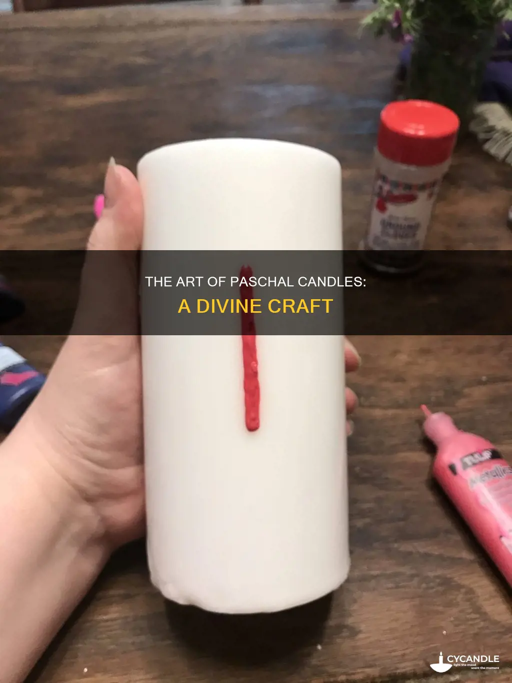 how are paschal candles made