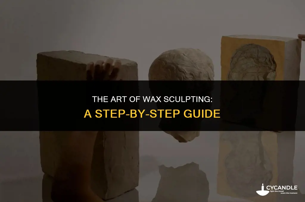 how are wax sculptures made