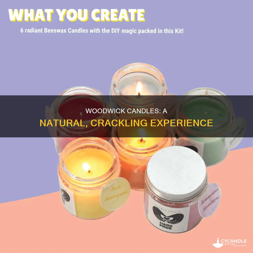 how are woodwick candles made
