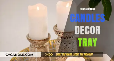 Candle Tray Decor: Creative Ways to Arrange Candles