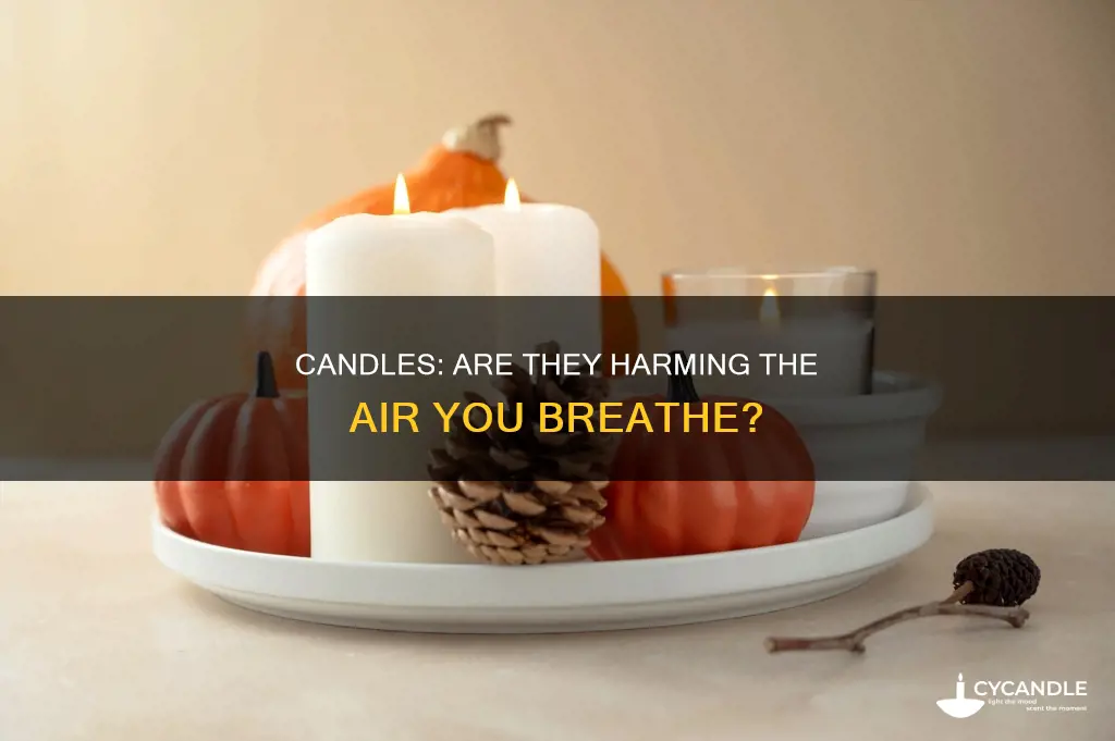 how bad are candles for air quality