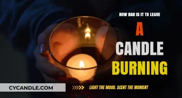 The Hidden Dangers of Leaving a Candle Burning Unattended