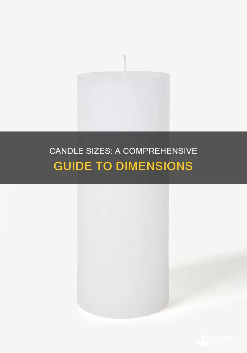how big are candles