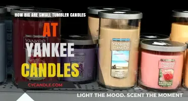 Small Tumbler Candles at Yankee Candle: Size Guide & Dimensions