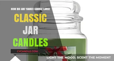 Yankee Candle Large Classic Jar: Size, Dimensions, and Burn Time