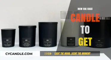 Choosing the Perfect Base Candle Size for Your Needs and Space