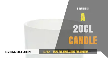 Standard Candle Sizes: 20cl Dimensions and More