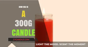 Large Candles: 300g Size and Its Benefits