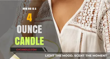 Candle Size Guide: 4-Ounce Candles and More
