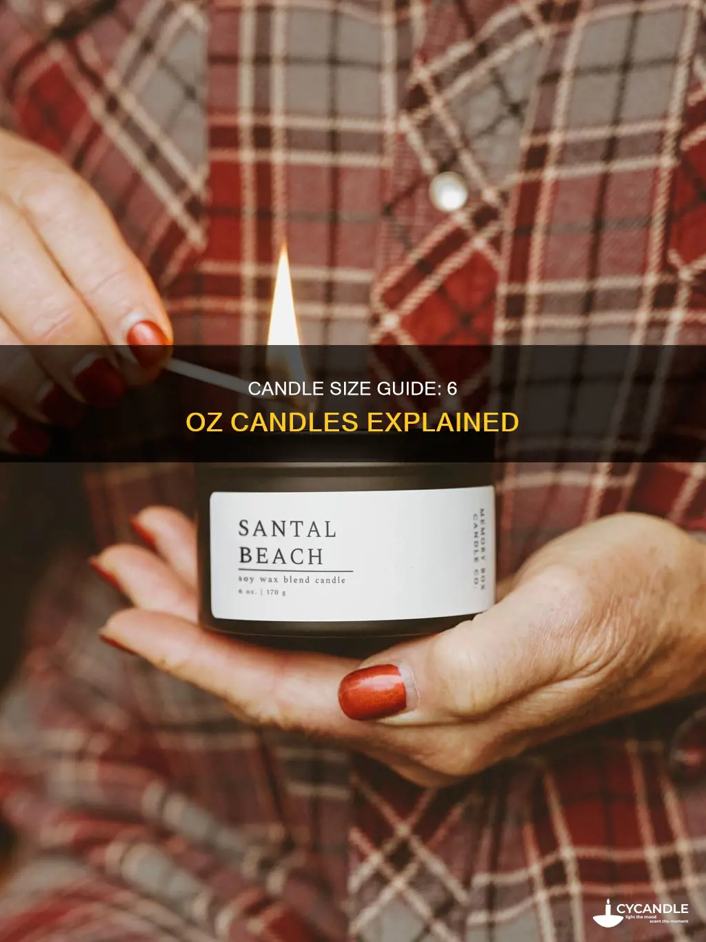 how big is a 6 oz candle