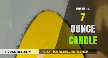 Standard Candle Sizes: 7-Ounce Candle Dimensions Explained