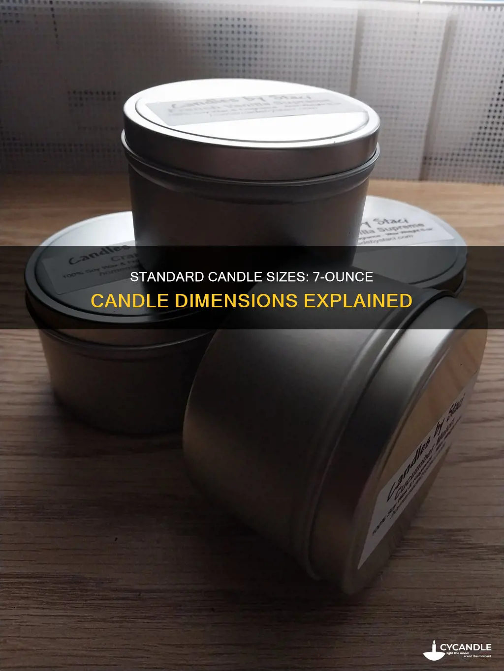 how big is a 7 ounce candle