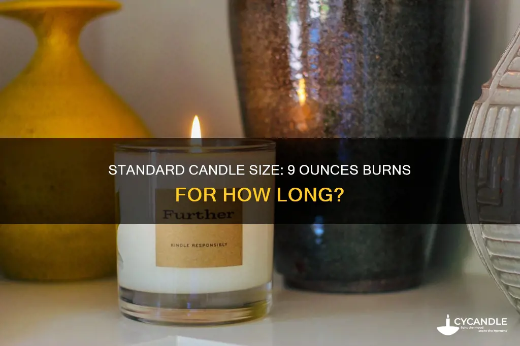 how big is a 9 oz candle