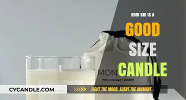 Candle Size: What's the Ideal Dimensions for a Good Burn?
