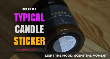 Candle Sticker Sizes: A Quick Guide