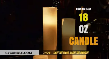 Large Candles: Understanding the Size of 18 Oz Candles