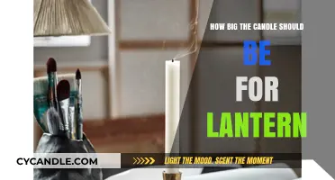 Candle Size for Lanterns: What's the Ideal Fit?
