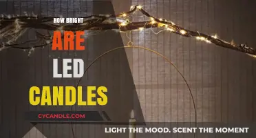 LED Candles: How Bright Is Too Bright?
