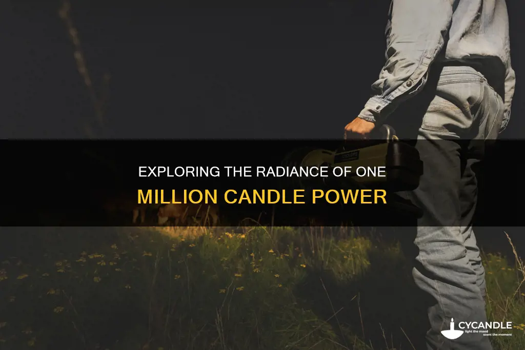 how bright is 1 million candle power