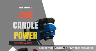 Bright as 300 Candle Power: How Much Light?
