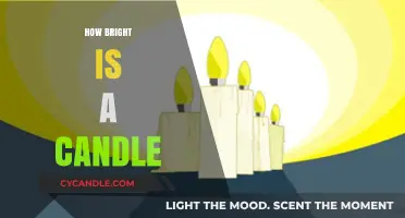The Brightness of Candles: Measured in Lumens
