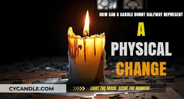 Half-Burnt Candle: A Physical Change Unveiled in Wax Transformation