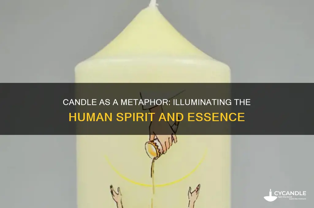 how can a candle represent a person