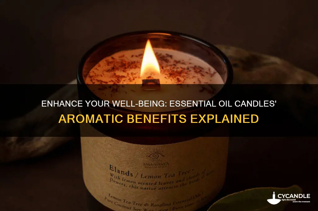 how can essential oil candles help