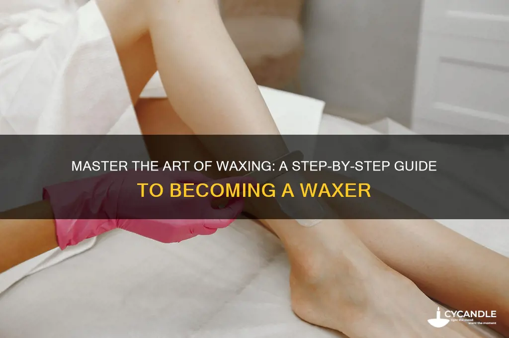 how can i become a waxer