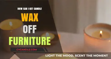 Effective Ways to Remove Candle Wax from Furniture Easily